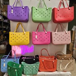 Extra Large EVA Tote Bags Many Colors 