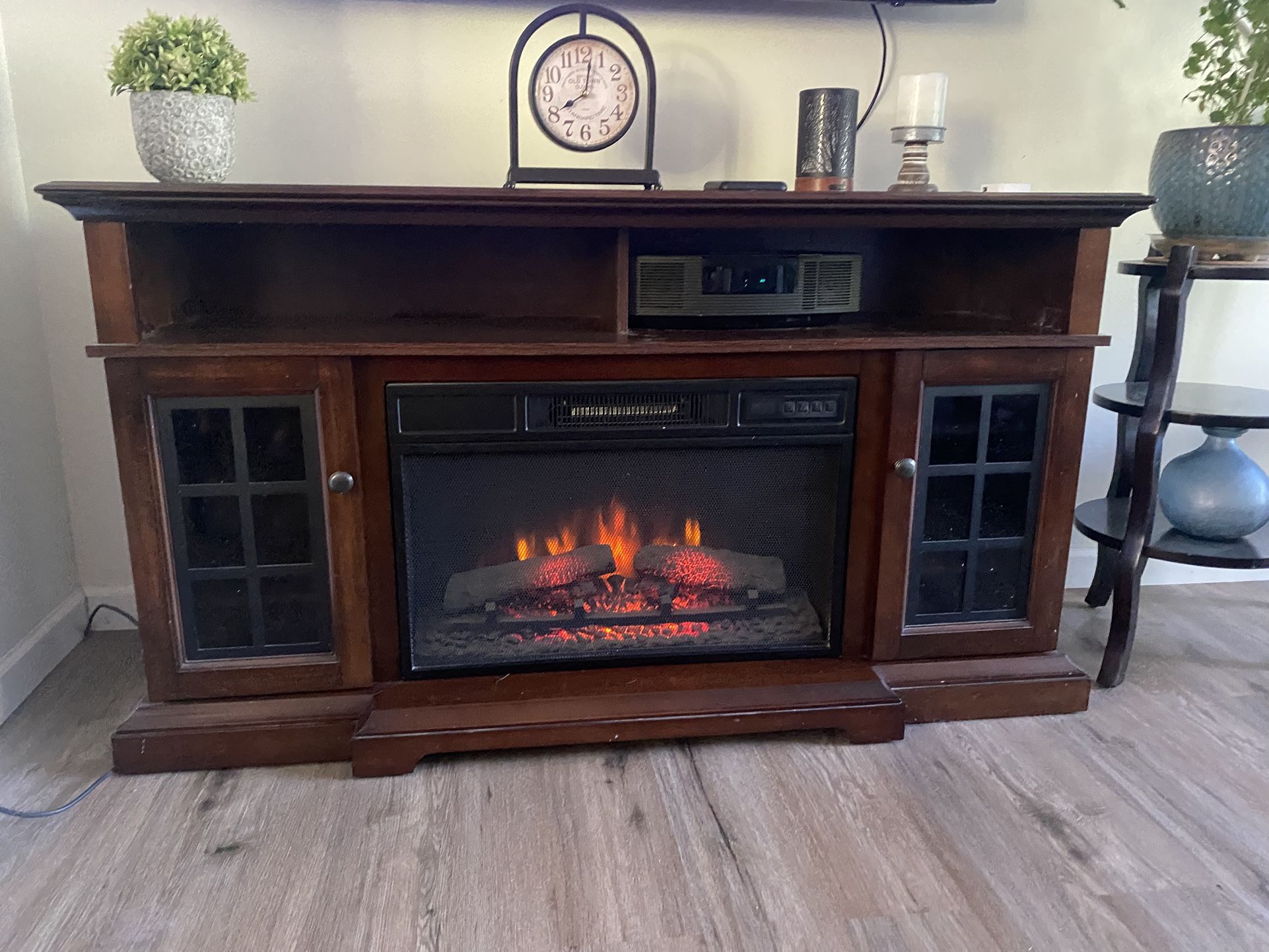 Electric Fireplace/TV Stand