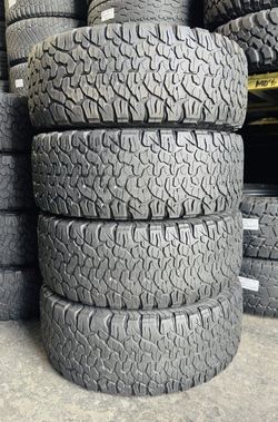 ✅ 4 USED TIRES LT285/70R17 BFGOODRICH K02 285 70 17
