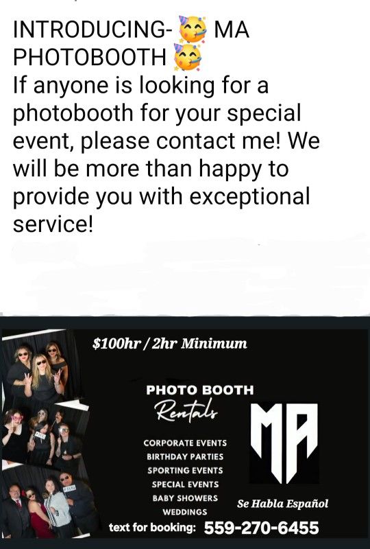 Photo Booth For Events
