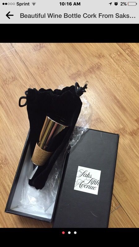 Beautiful wine bottle cork