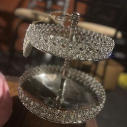 Crystal Dessert Stand