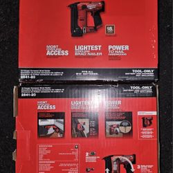 Milwaukee
M12 FUEL 12-Volt Lithium-Ion Brushless Cordless 18-Gauge 1-1/2 in. Compact Brad Nailer (Tool Only)