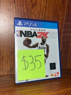 White Green PlayStation 4 & 5 PS5 Video Game NBA 2K21 PS4 Basketball