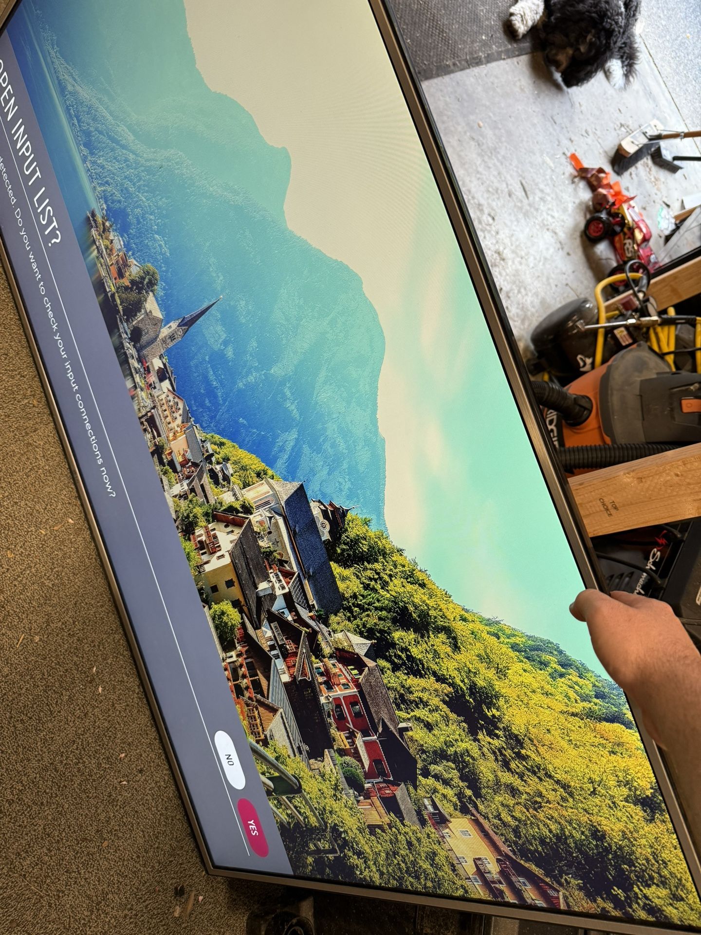 LG 4k TV 55”