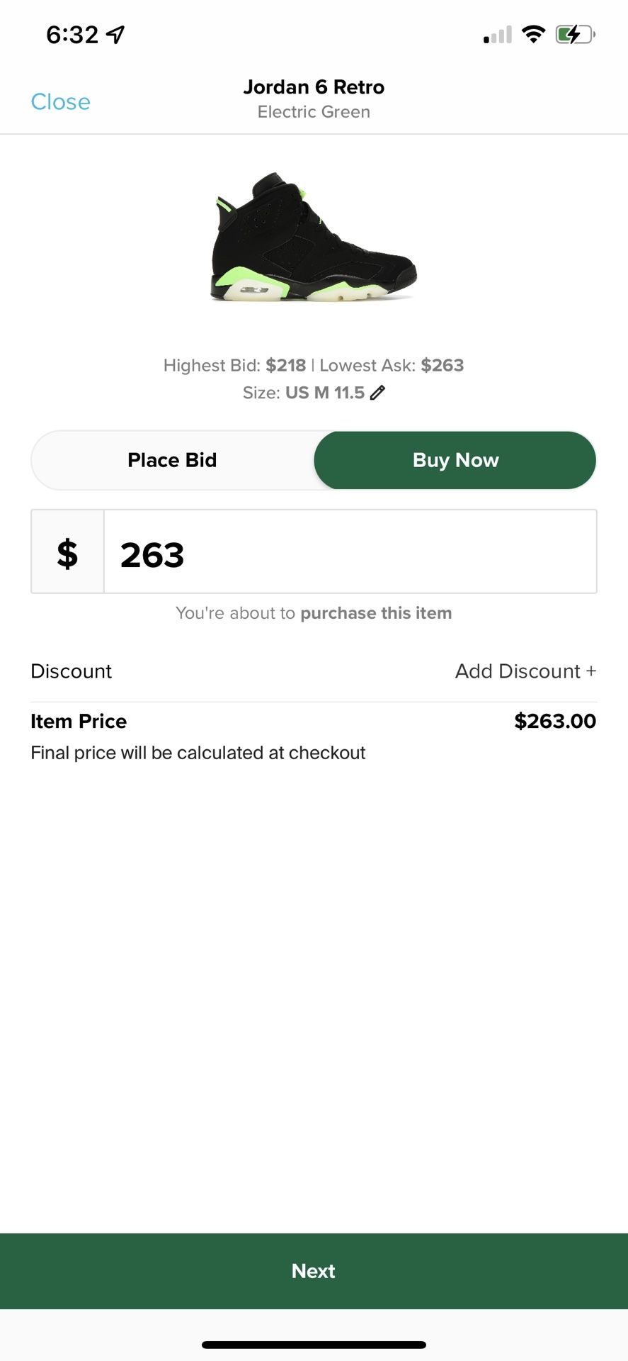 Air jordan retro Electric Green