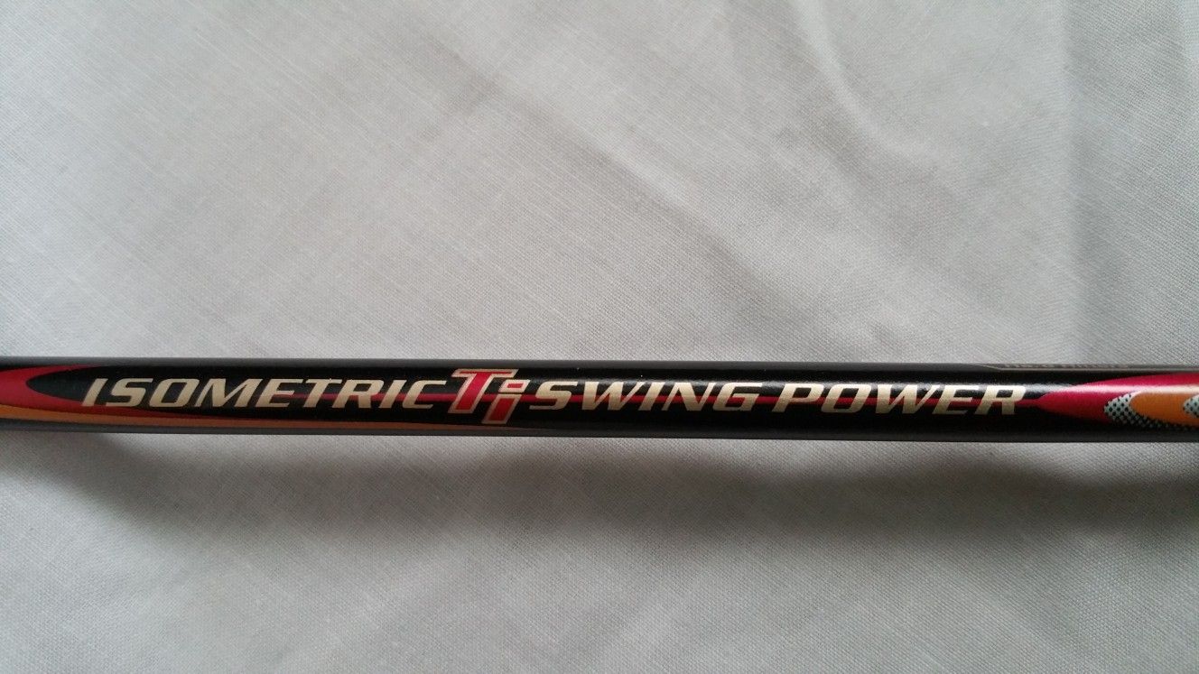 【 YONEX 】ISOMETRIC Ti SWING POWER SR Yonex Isometric Titanium Swing Power Badminton Racket | eBay