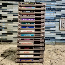 Nintendo Nes Games $20 Each Some With Manuals 