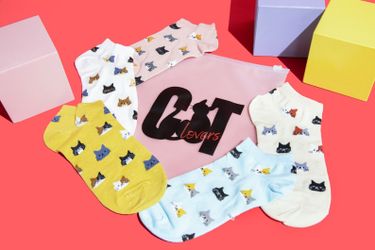 Cat Socks for Women | Cat Lovers Gift Packaging | Animal Socks | 5 Pair Pack
