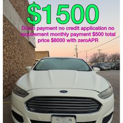 2016 Ford Fusion No Credit Application No Requirement