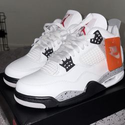 Jordan 4 White Cement 