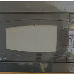 GE Profile Microwave with Trim Kit