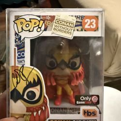 POP CONAN AUTOGRAPHED