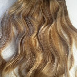 #9H Human Hair Halo Extension 20”