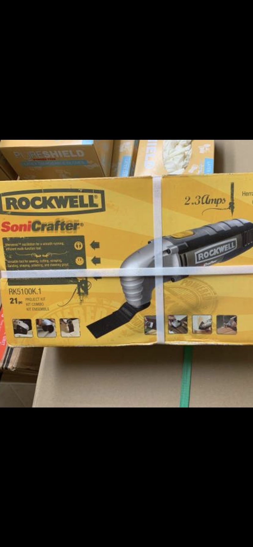 Rockwell SoniCrafter RK5100K Tool and Bag