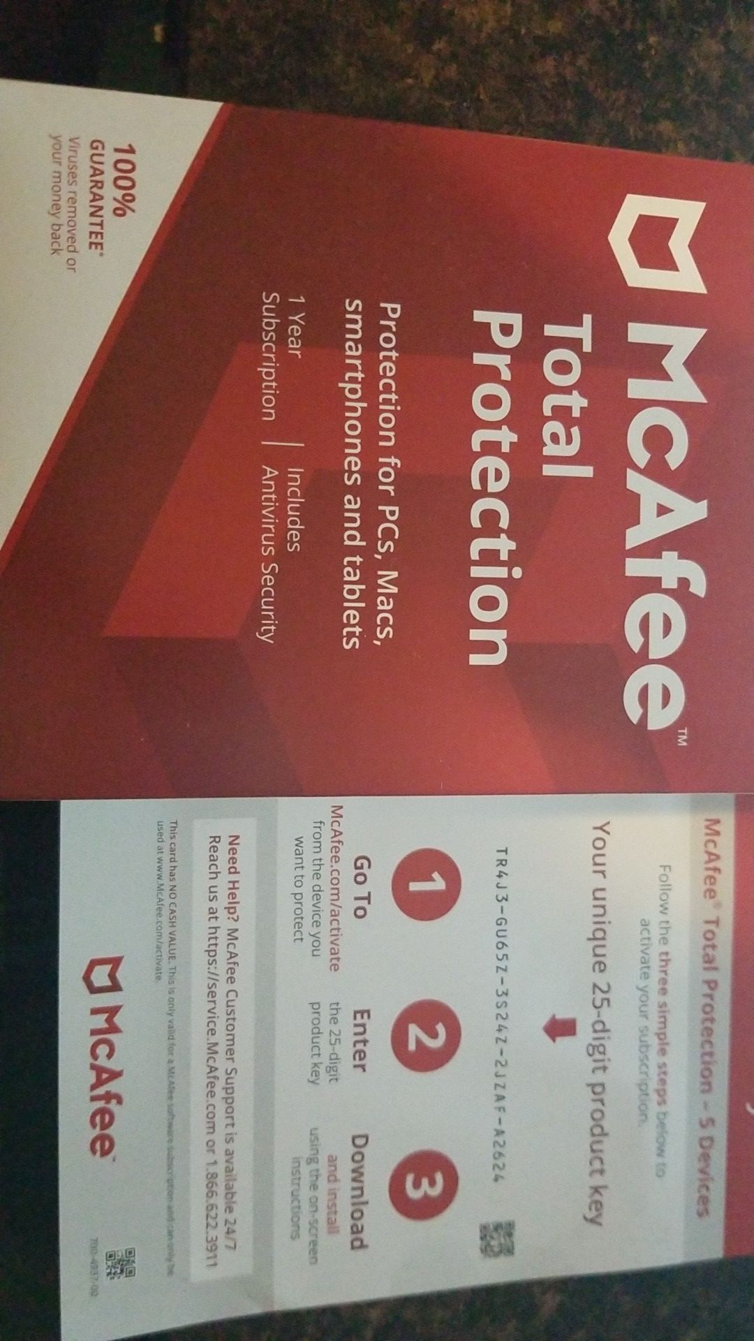 McAfee total protection