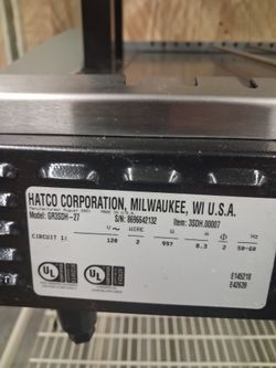 Hatco GR3SDH-27 Commercial Food Warmer
