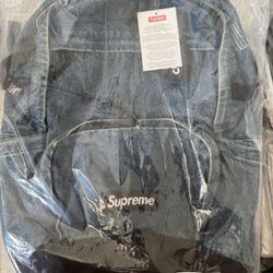 Supreme FW25 Denim Backpack - Brand New