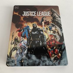 DC Justice League SteelBook (4K Ultra HD & Blu-ray)


