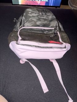 Camo and Pink Backpack