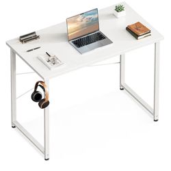 White desk