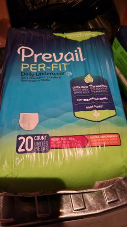 PREVAIL SIZE  MEDIUM  $5.00 EACH BAG 