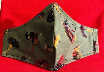 Fishing lures theme mask