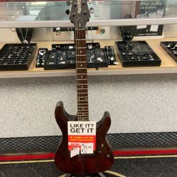 Schector Electric Guitar ( Missing 1 String And Has Damage)
