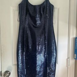 Misha Collection Avery Sequin Slip Dress