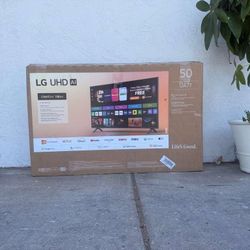 50” Lg smart 4k led Uhd tv