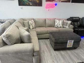 Beige Sectional