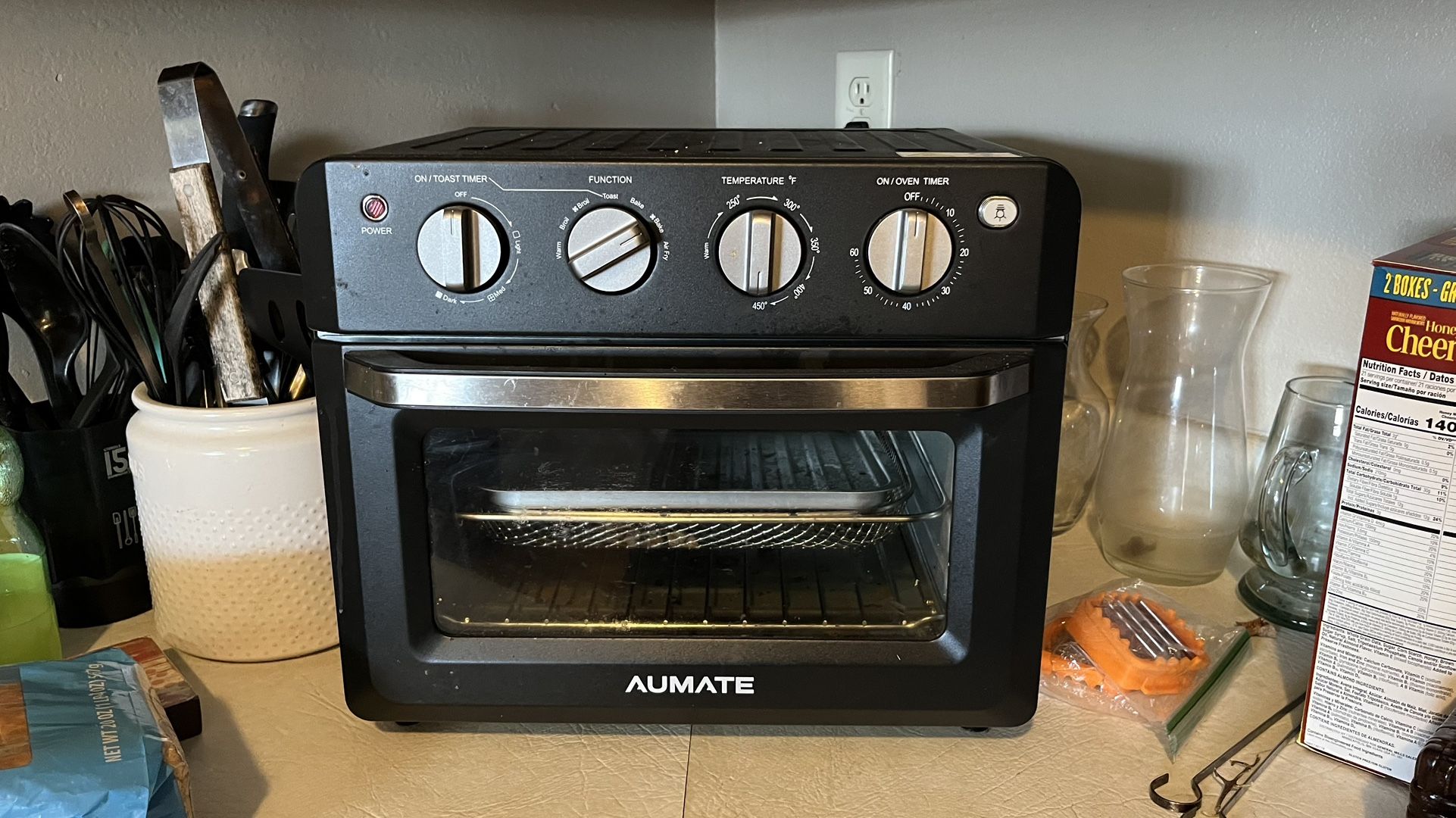 Aumate Air Fryer Toaster Oven