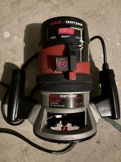 Sears Craftsman 25,000 RPM router