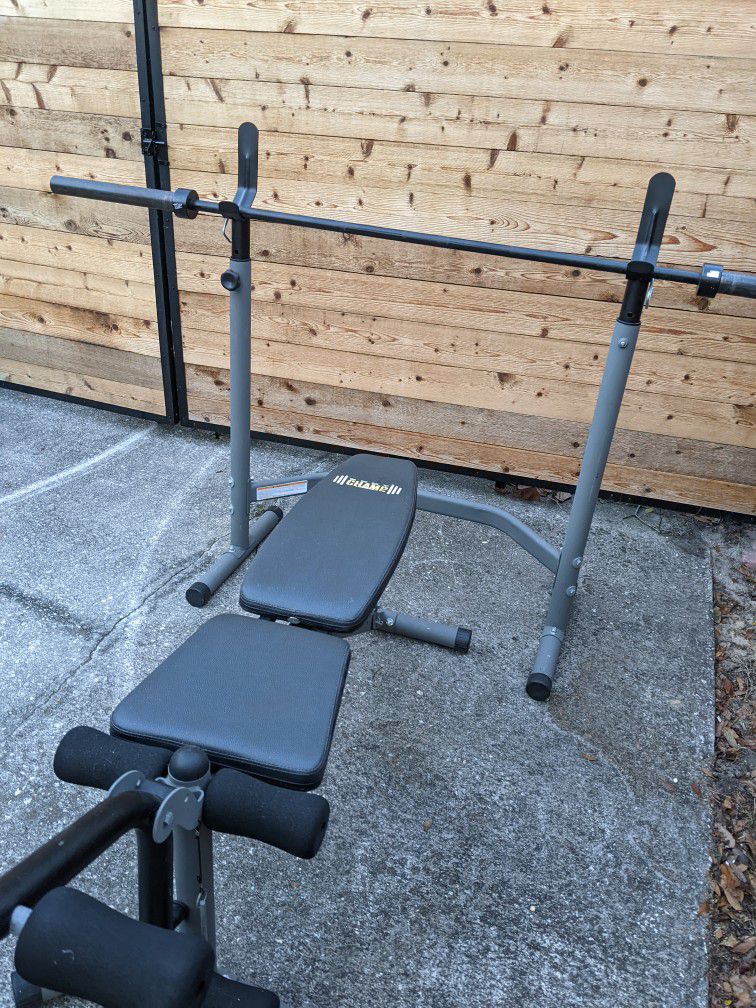 Adjustable Bench For $60, Squat Rack And Adjustable Bench For $150