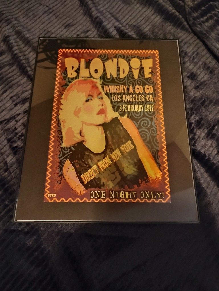 Blondie Frame 11 in x 14 inch GLASS NEW