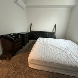 King Size Bed frame And Mattress FREE