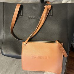 SAMSUNG XL TOTE WITH WALLET