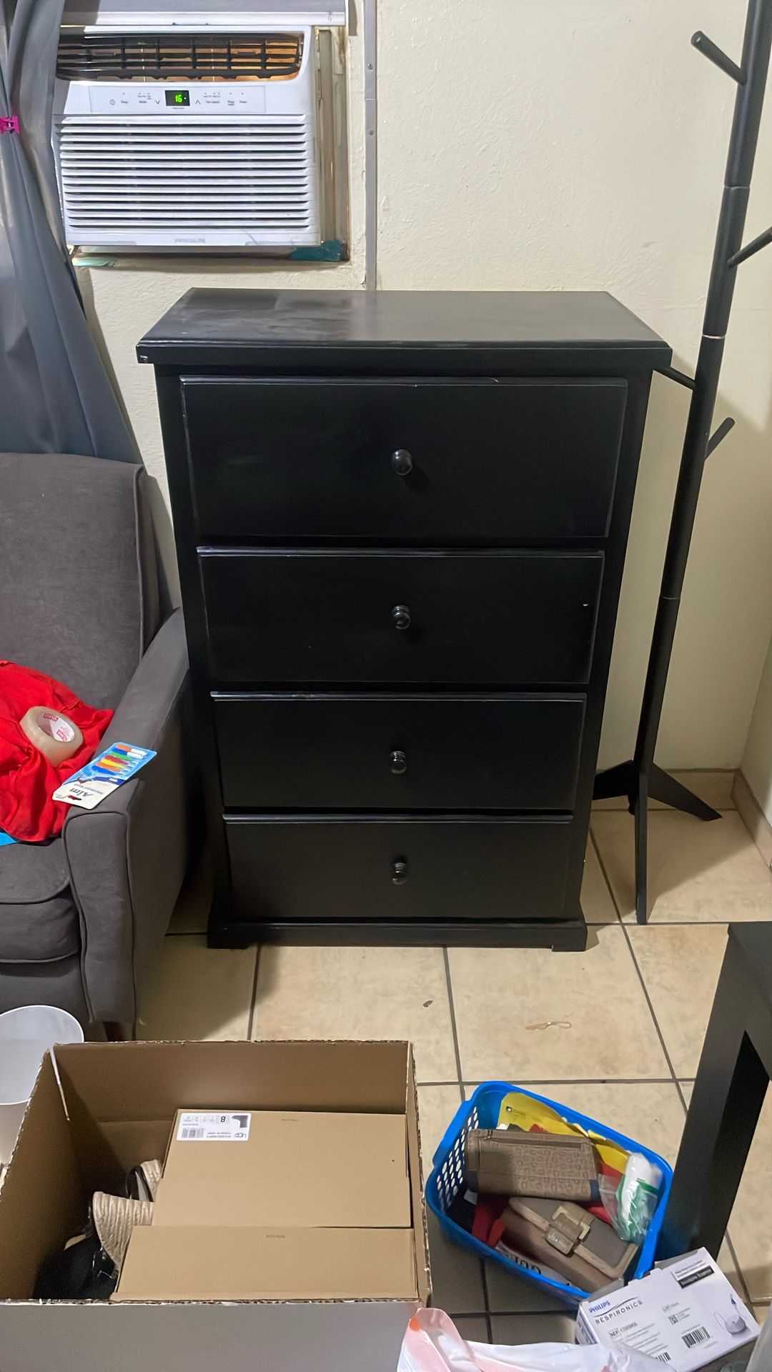 Black Mueble Good Stromg Wood
