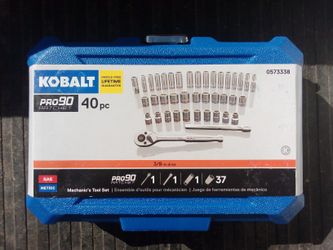 Kobalt Pro90 40pc Ratchet Set