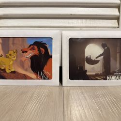 Disney Movie Club Lithographs The Mandalorian & The Lion King 5” x 7”