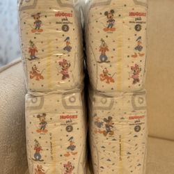 Size 2 Huggies diapers (NEW) 