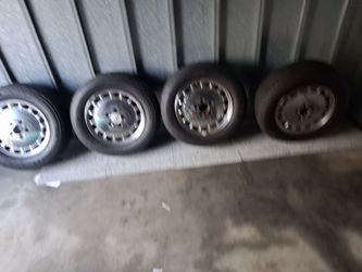 205/65R15 mercedes benz tires and rims