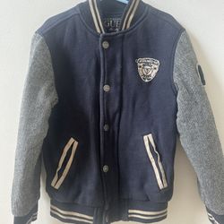 Vintage Guess Jeans Los Angeles '81 Varsity Bomber Jacket, Boys Size 7 RARE