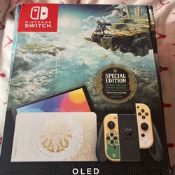 Nintendo switch Special Edition Tears Of The kingdom OLED