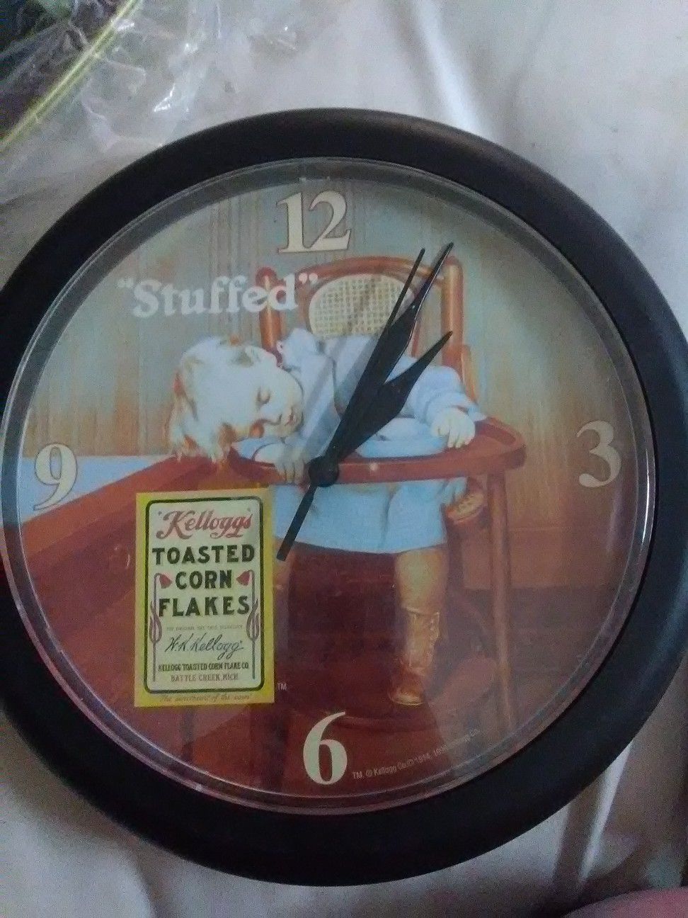 1996 Kellogg's clock