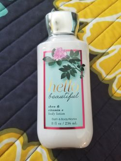 Brand new large lotion bath and body works