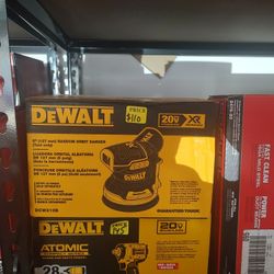 DeWalt 20v Max XR Brushless 5" Random Orbit Sander 