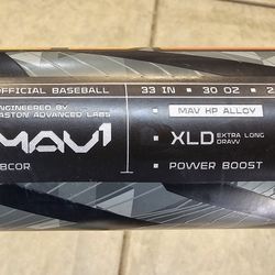2024 Easton Mav1 BBCOR Baseball Bat 33 inch 30 oz (-3)
