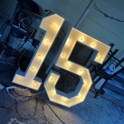 Marquee Numbers For Sale 