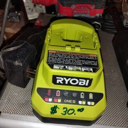 Ryobi  18v Charger Works Great (Like New)